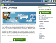 Tablet Screenshot of downloadgimp.net